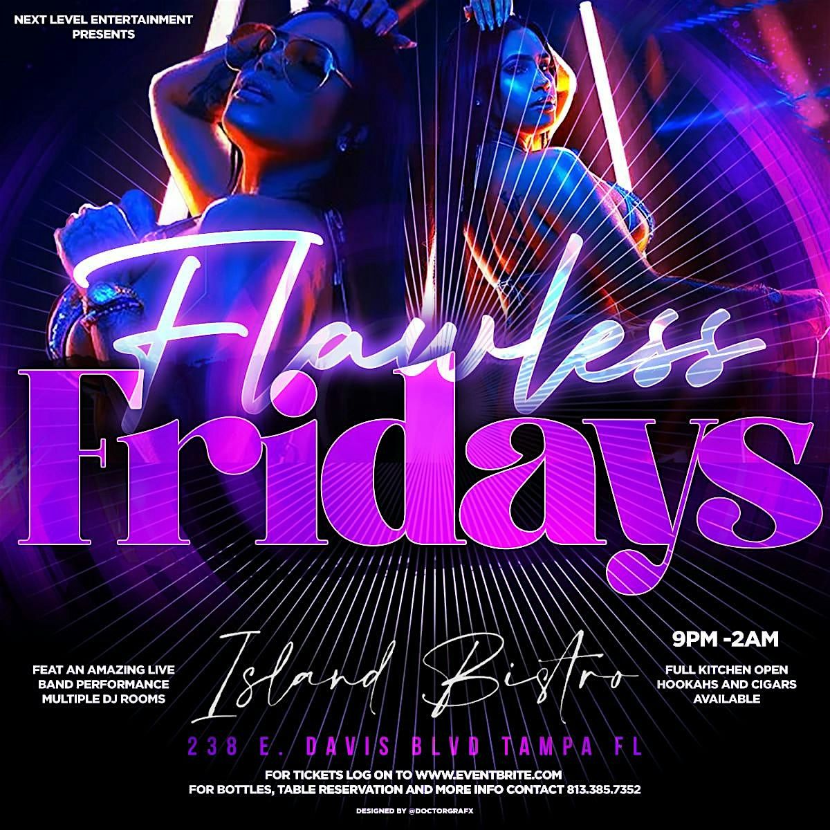 ARE & BEE SOUL SANCTUARY flawless fridays:  TABLE \/ SECTION RESERVATION