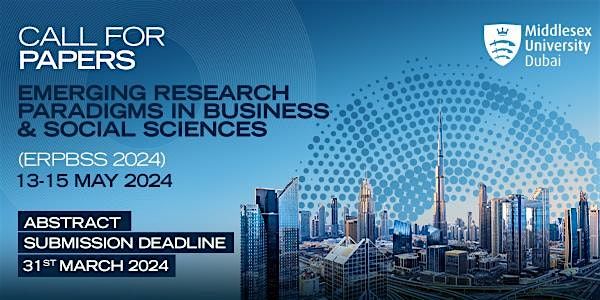 Emerging Research Paradigms in Business and Social Sciences at MDX Dubai