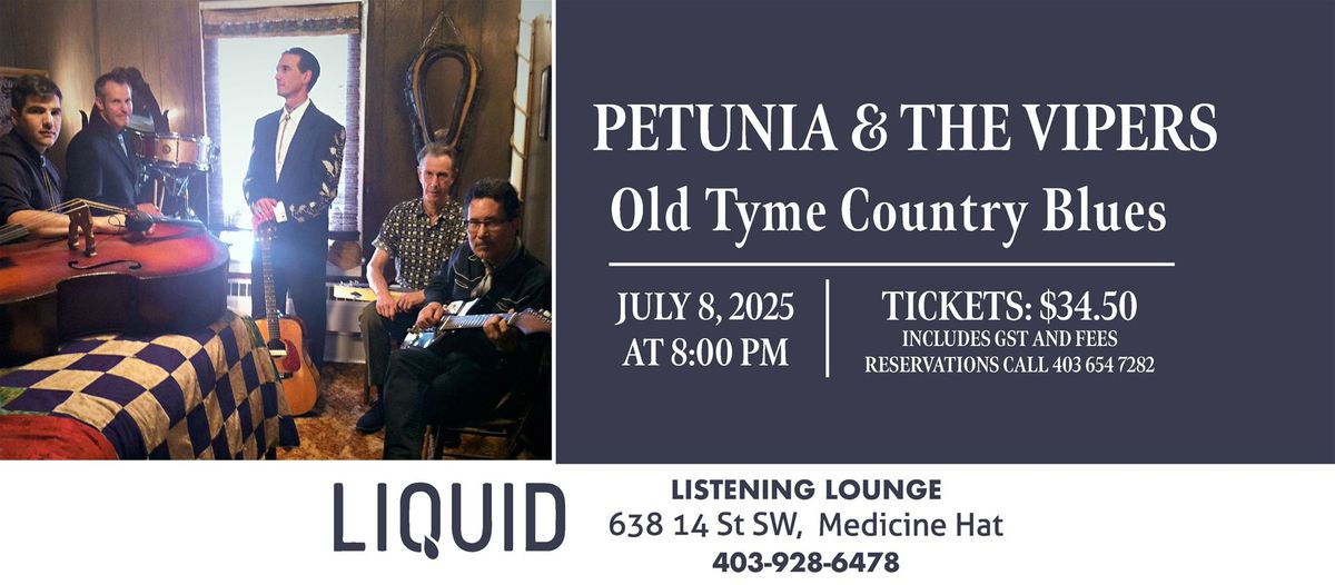 Petunia and The Vipers (21+)