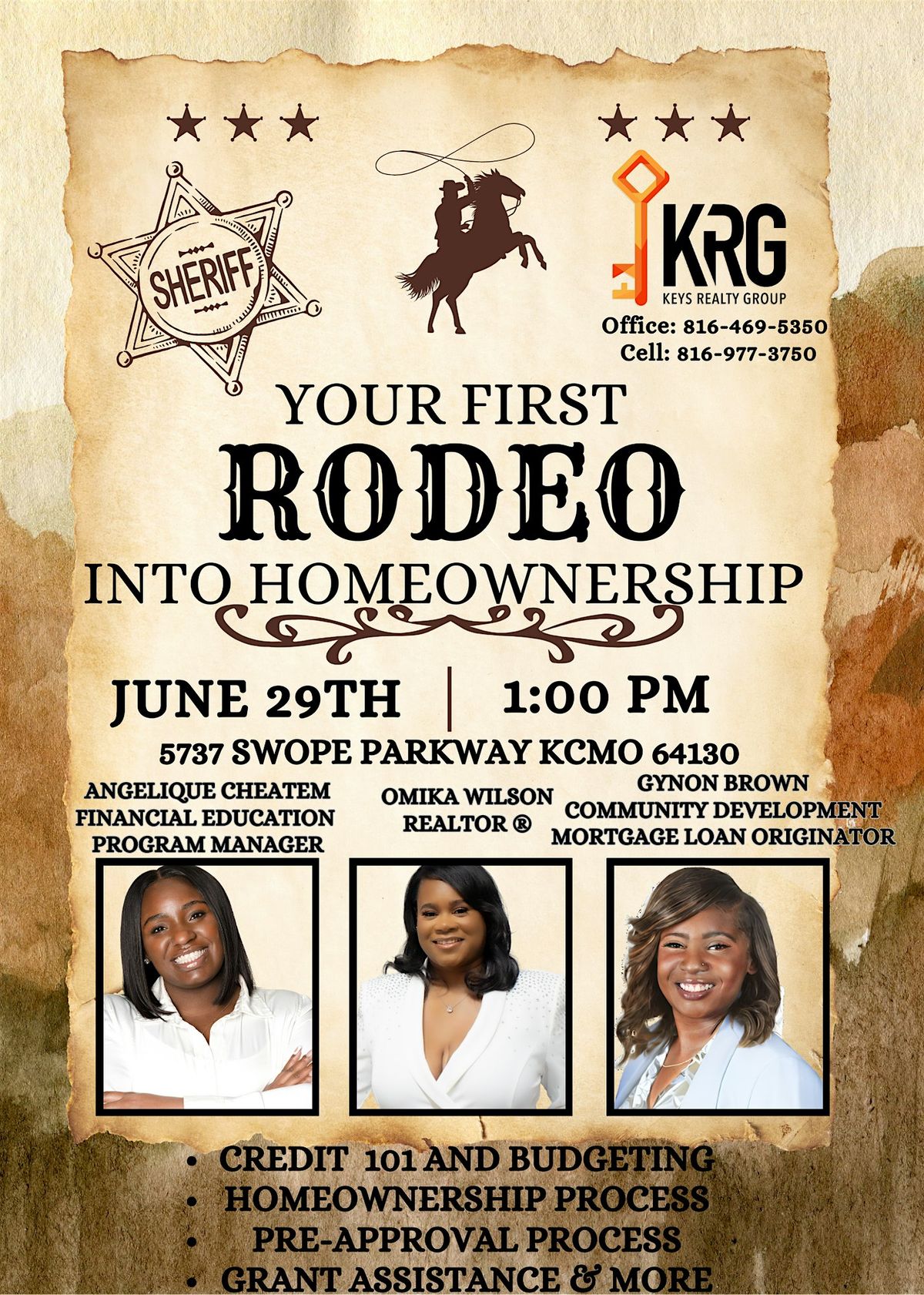 Your First Rodeo Into Homeownership