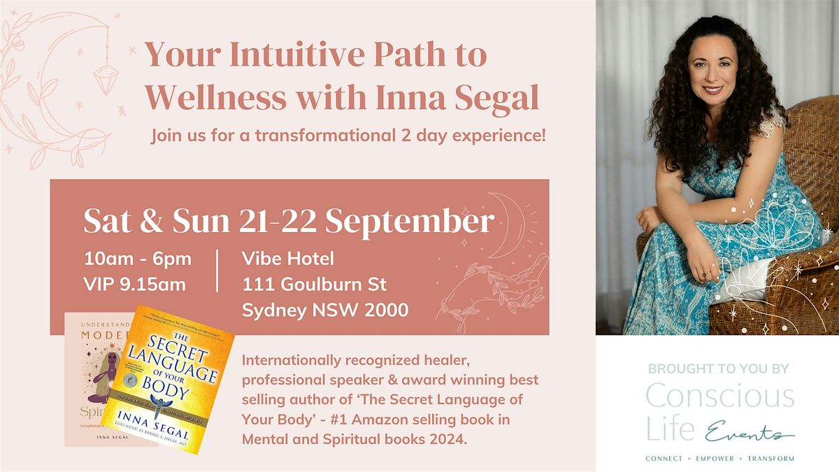 Your Intuitive Path to Wellness with Inna Segal Sydney
