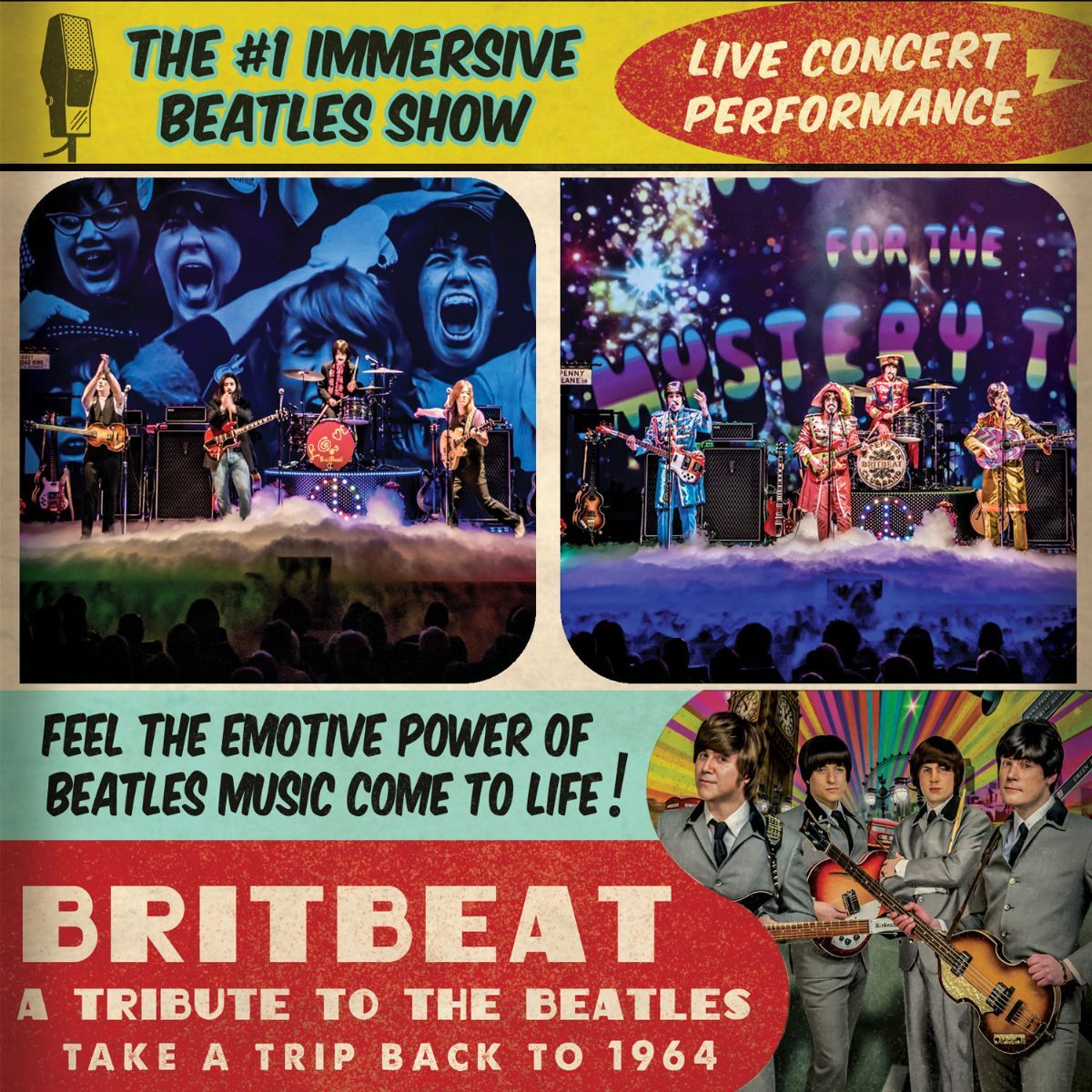 BritBeat ~ The Immersive Beatles Tribute Experience!