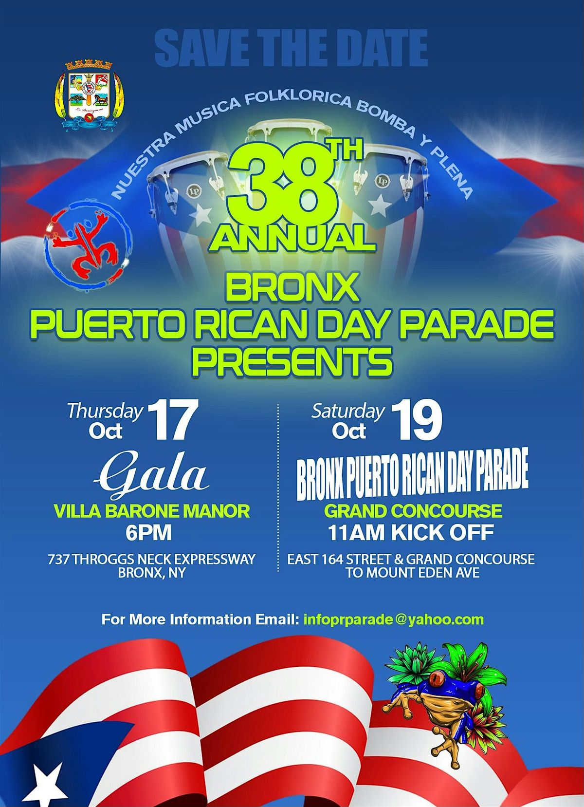 38th Annual Bronx Puerto Rican Day Parade