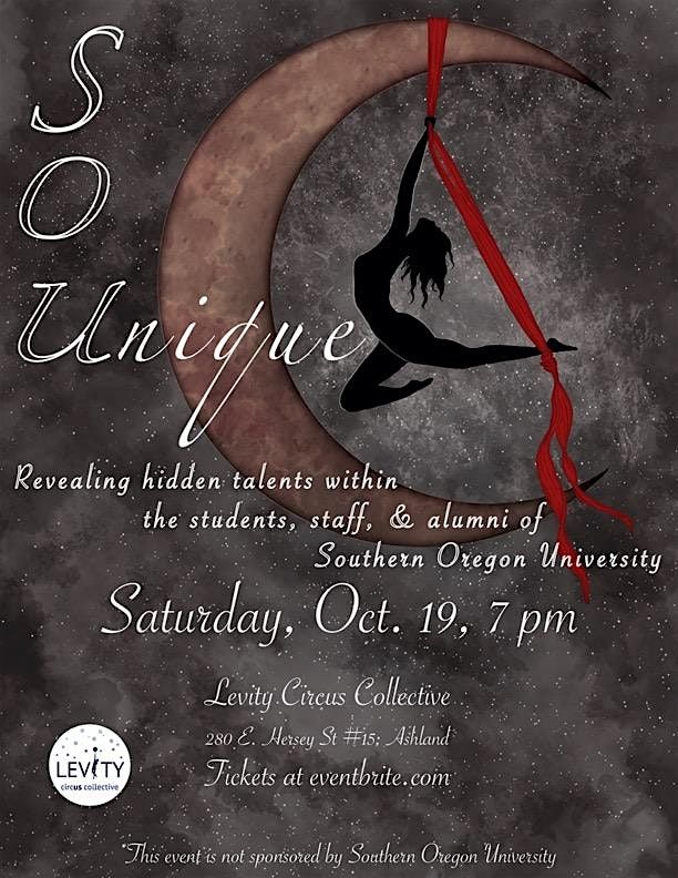 S O Unique Aerial showcase at Levity Circus Collective