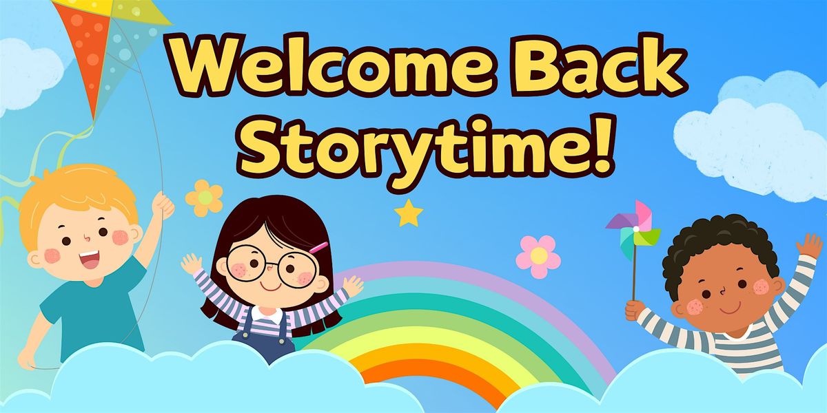 Welcome Back Storytime! (Ages 2-6) @ Library Meeting Room