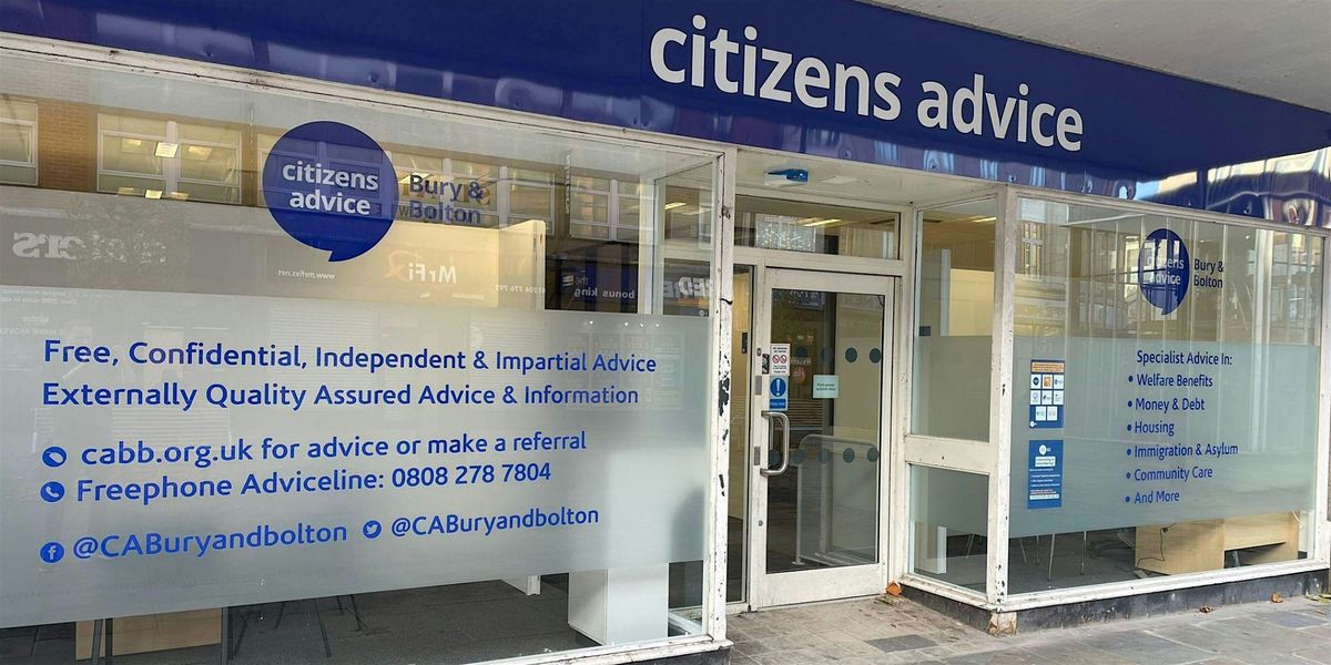 Citizens Advice Bury and Bolton - Volunteering Information\/ Opportunities