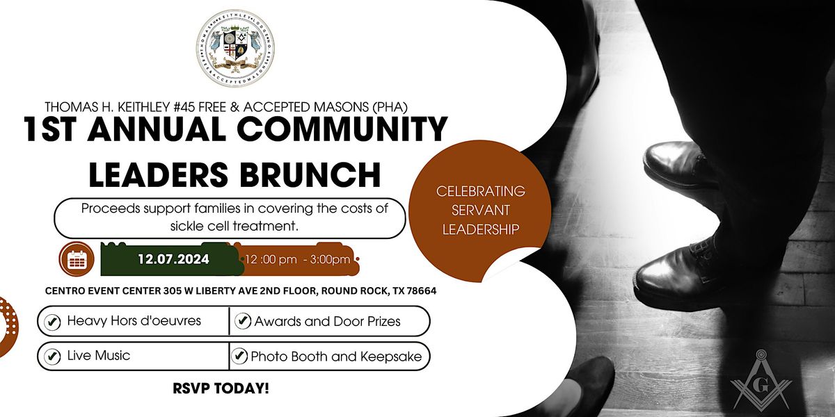 2024 Community Leader's Awards Brunch