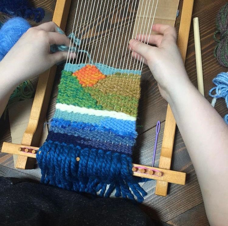 Weaving class Tapestry\/Rug