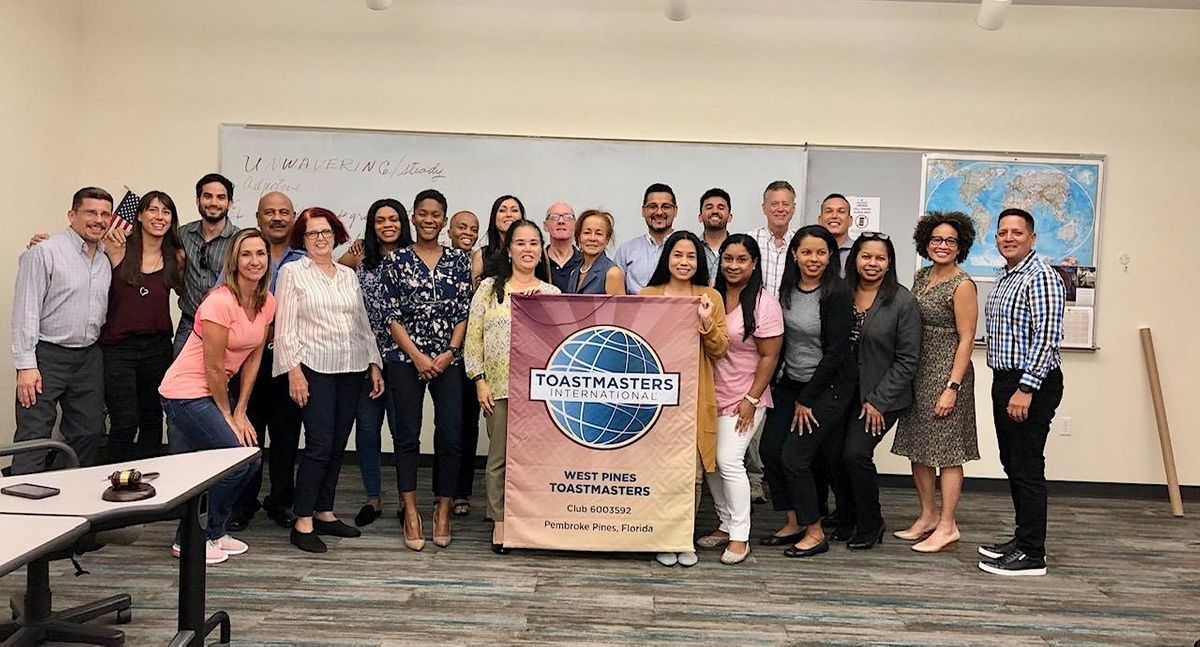 West Pines Toastmasters (In-Person)  - Public Speaking and Leadership