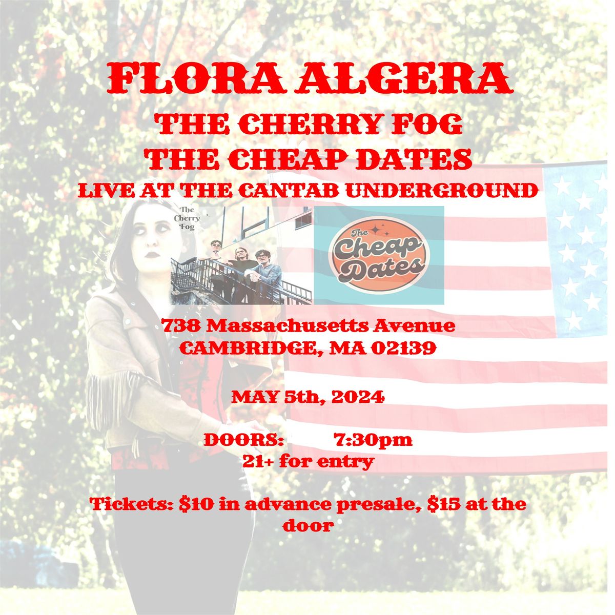 Flora Algera Live at the Cantab Underground