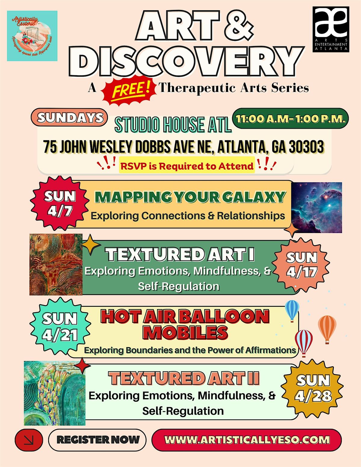 Art & Discovery: Textured Art II