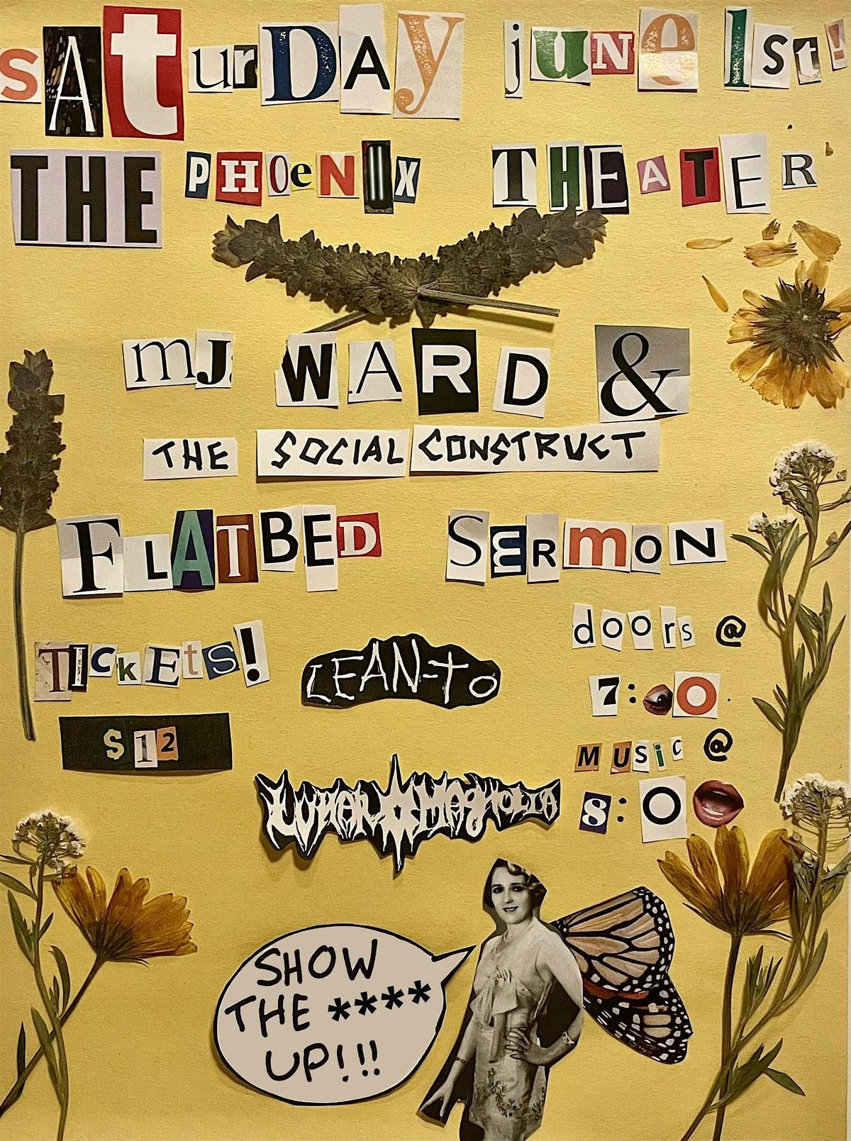 MJ Ward and The Social Construct, Flatbed Sermon, Lean-To, Lunar Magnolia