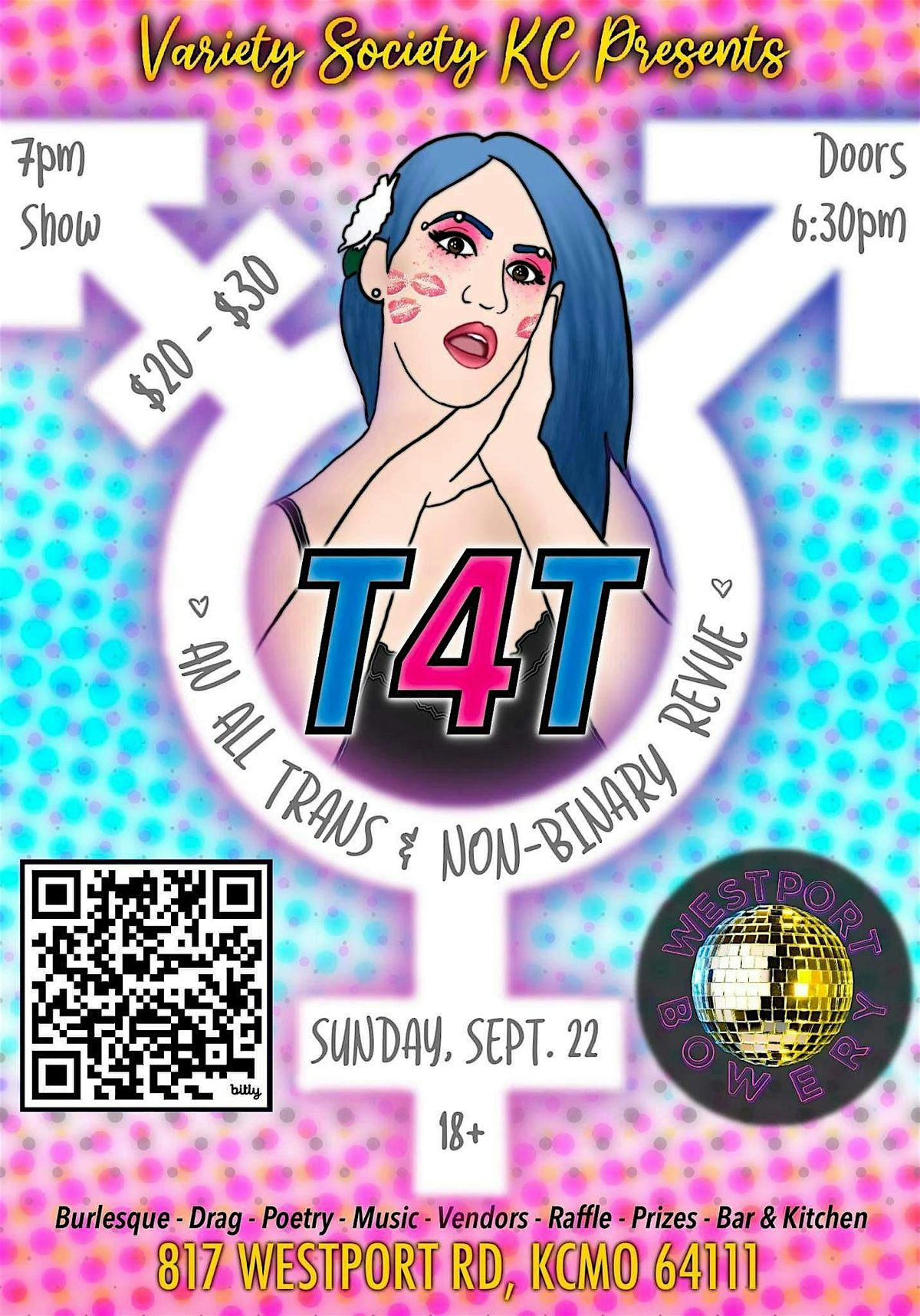 Variety Society KC Presents: T4T - An All Trans & Nonbinary Revue