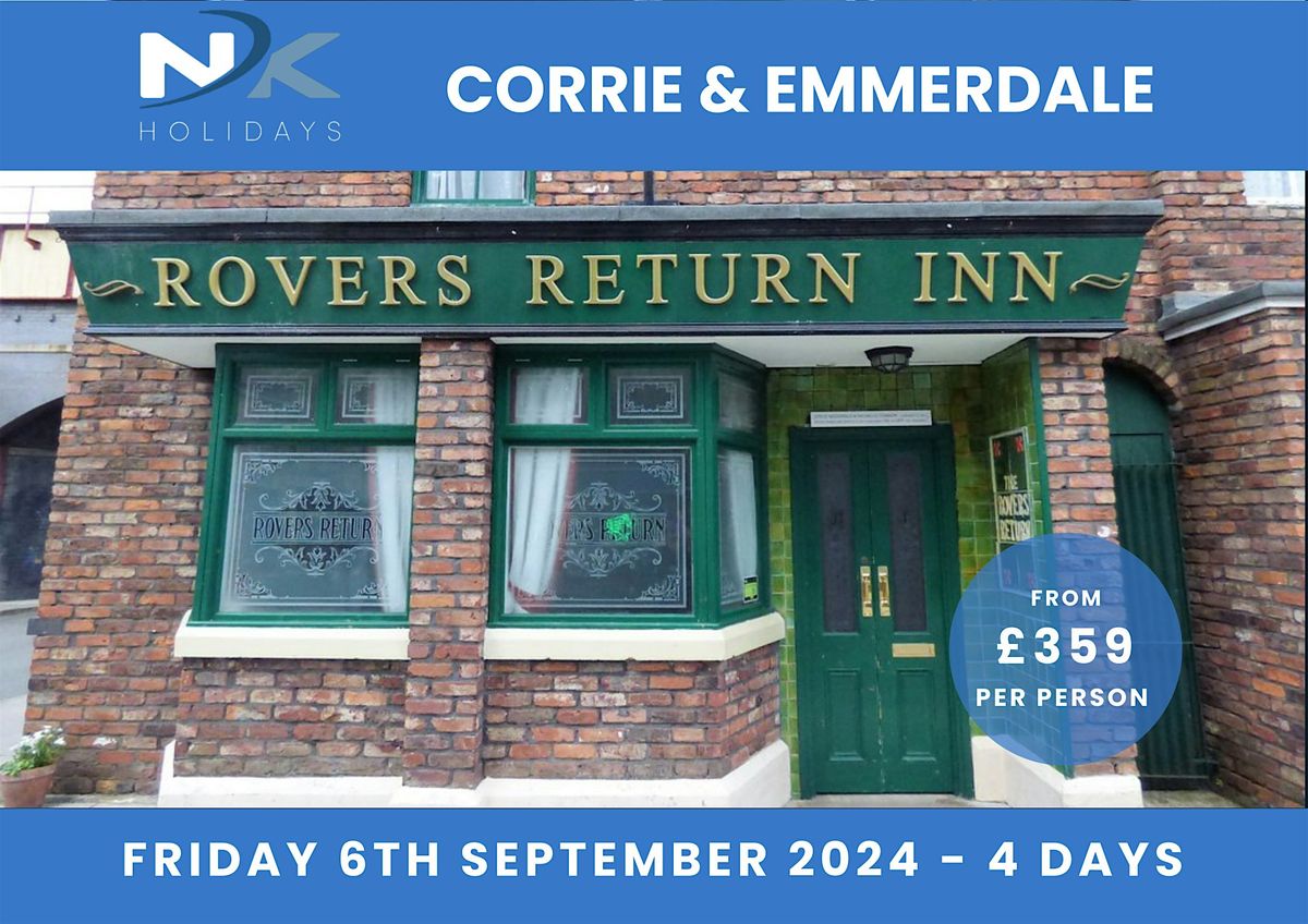 Coach Holiday to Corrie & Emmerdale TV tour