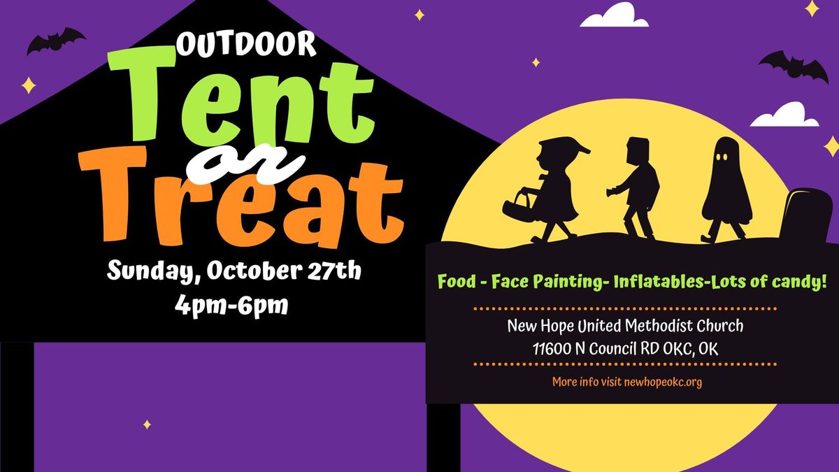 Outdoor Tent or Treat! 