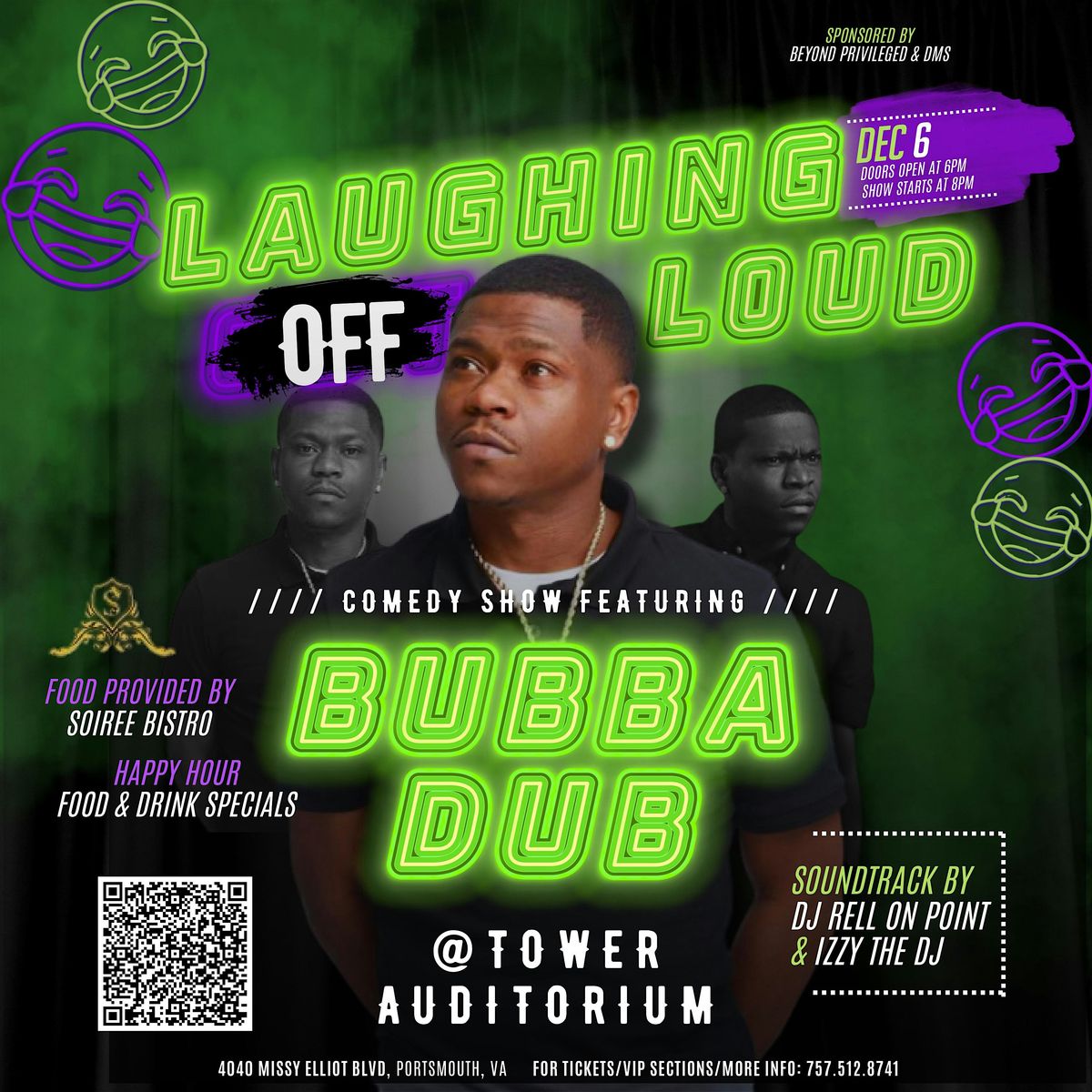 Laughing off Loud Comedy Show (Featuring Bubba Dub)