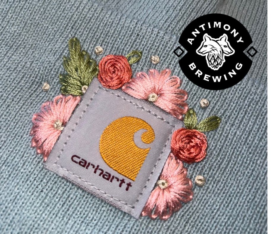 Sip & Stitch Beanie Workshop at Antimony Brewing 