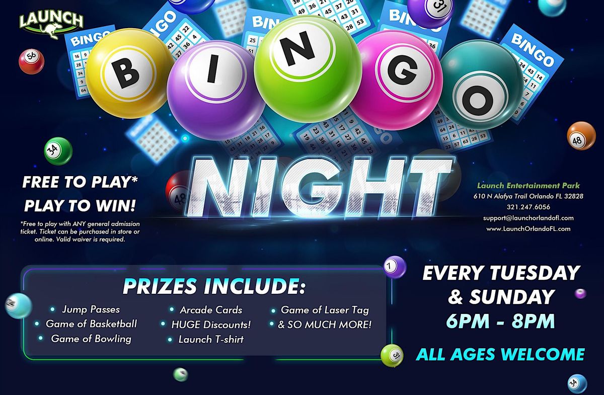BINGO at Launch Orlando