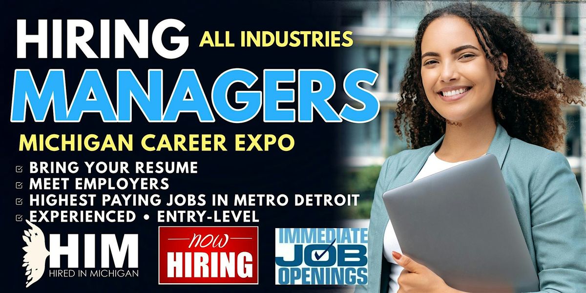 Michigan Management Job Fair 2024