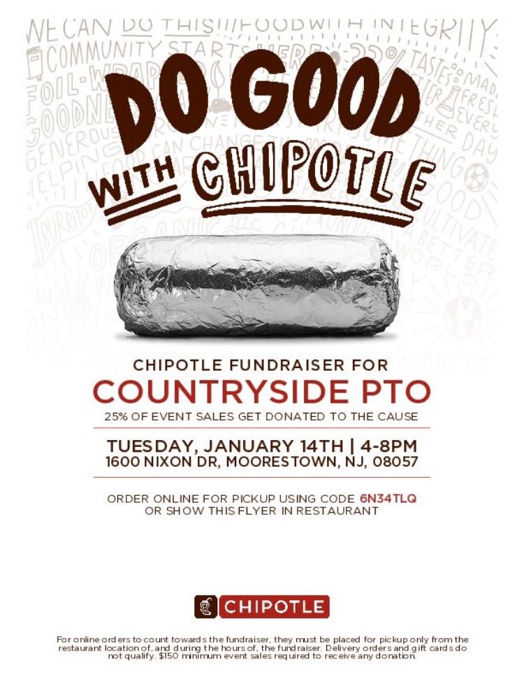 Countryside Dine & Donate at Chipotle