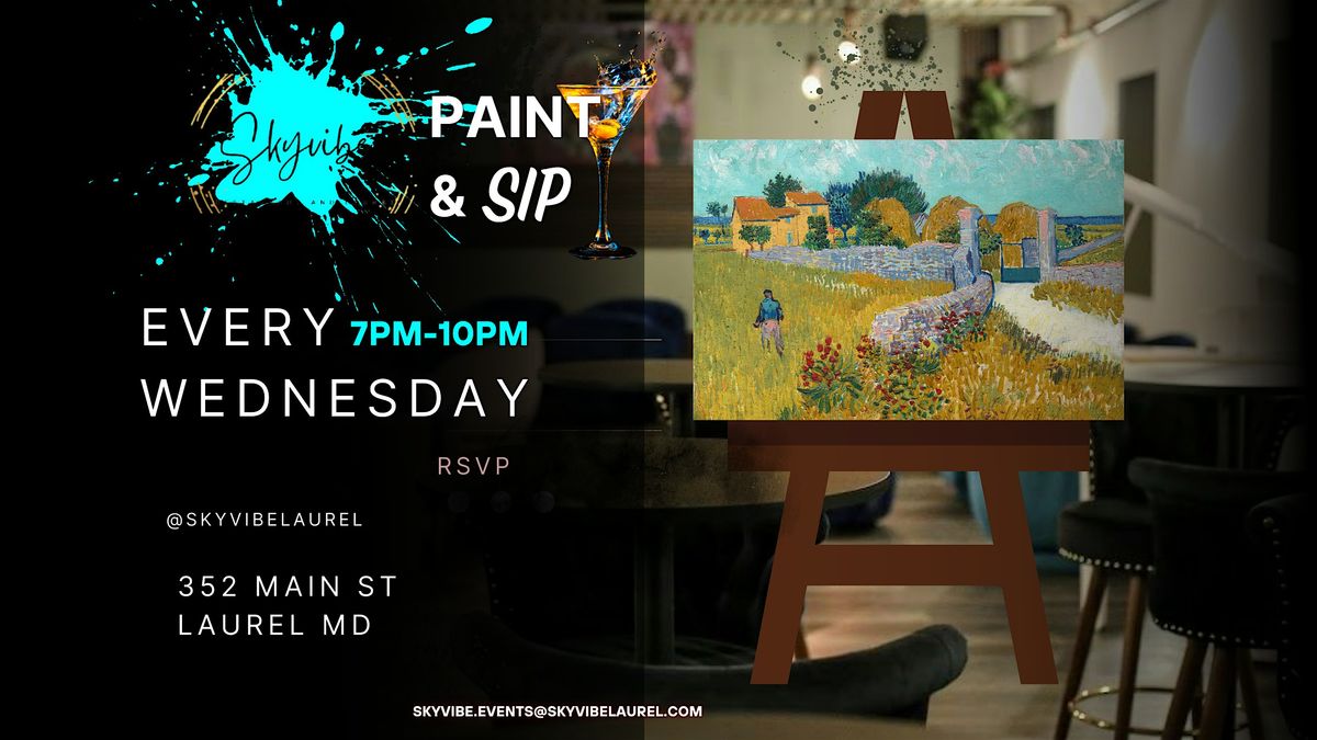 Skyvibe Sip and Paint