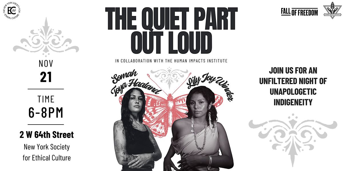 The Quiet Part Out Loud