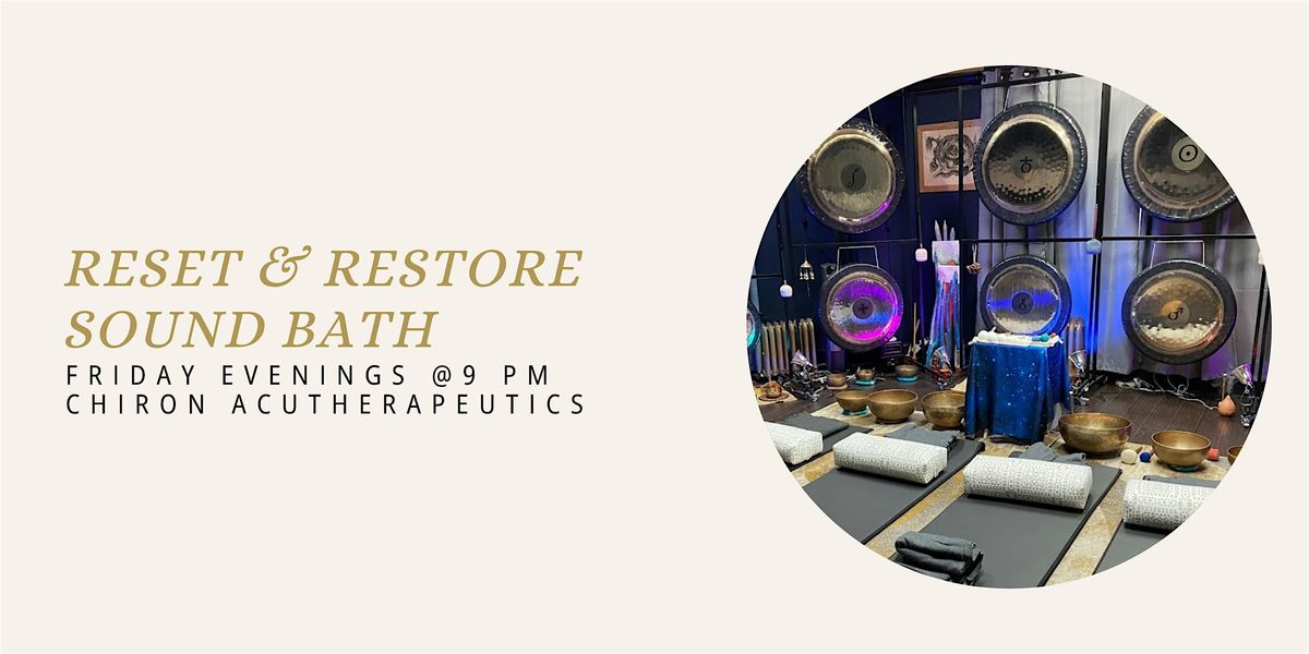 Reset and Restore Planetary Gong Sound Bath