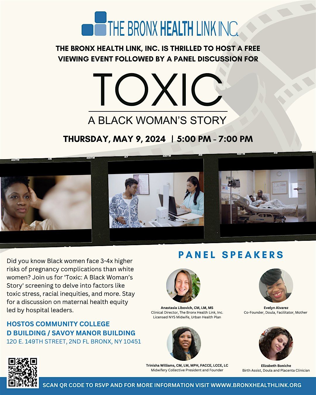 TBHL Viewing Event for Toxic: A Black Woman's Story