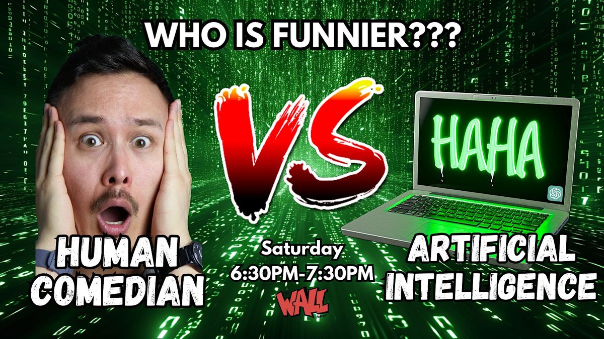 Human VS AI (Artificial Intelligence) - English Stand-Up Comedy Show