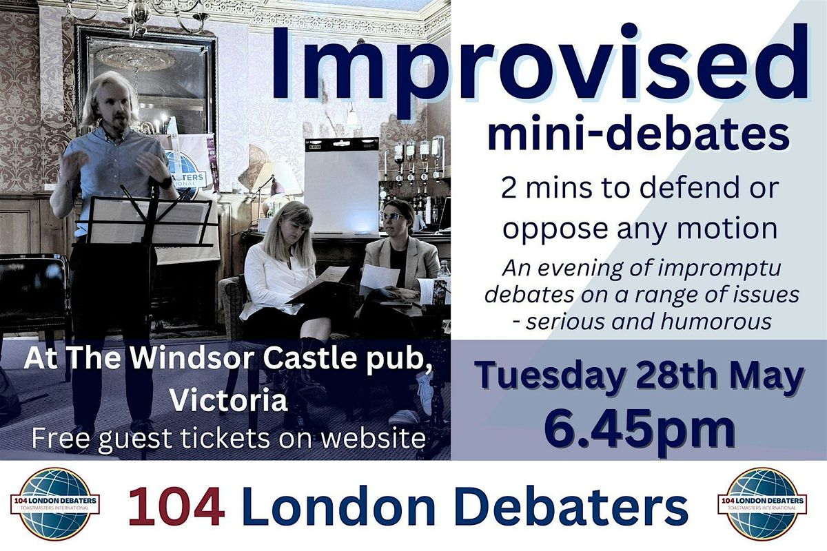 Debate Meeting: Improvised Mini-Debates