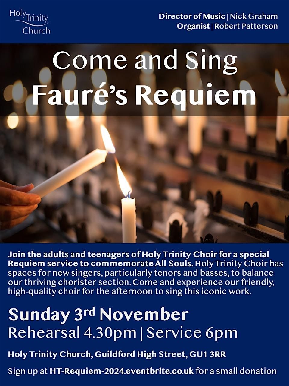 Come and Sing: Faur\u00e9 Requiem 2024