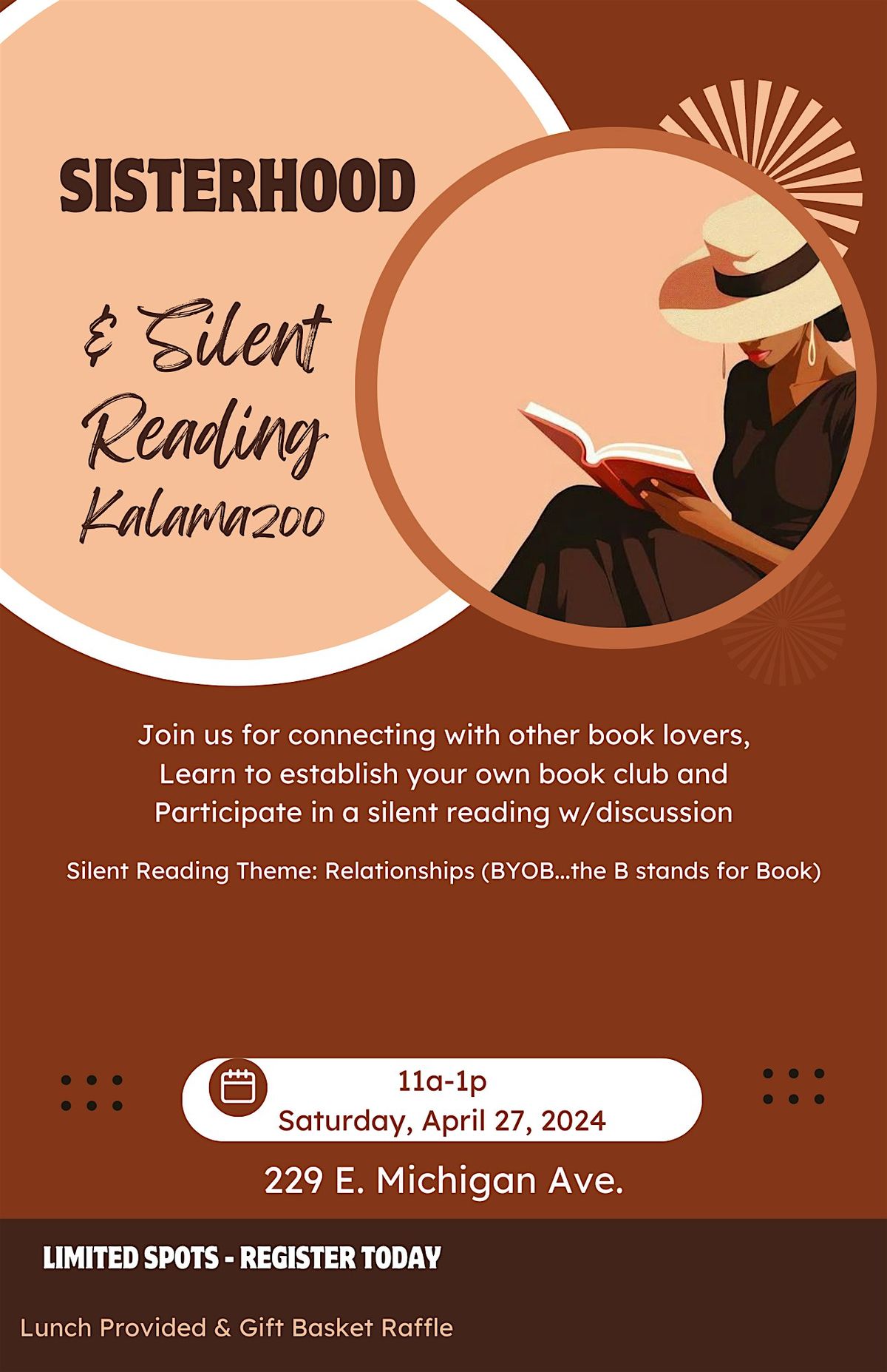 Sisterhood & Silent Reading Kalamazoo