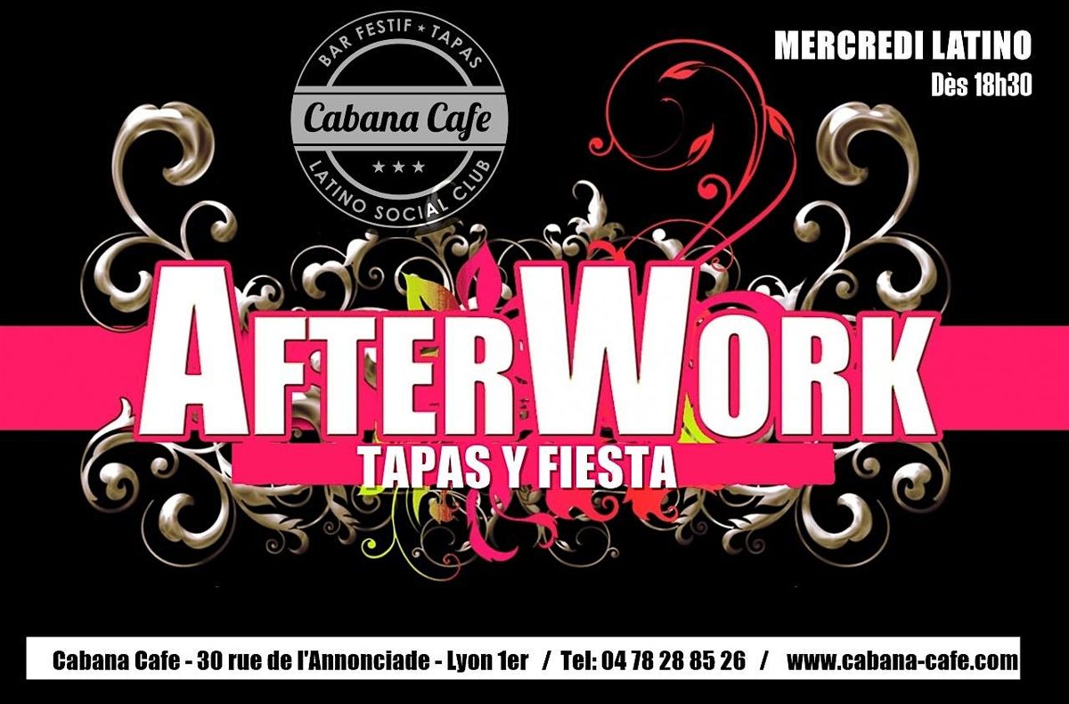 Happy hour latino \/ Soir\u00e9e \/ Tapas \/ piste de danse ouverte aux f\u00eatards(es