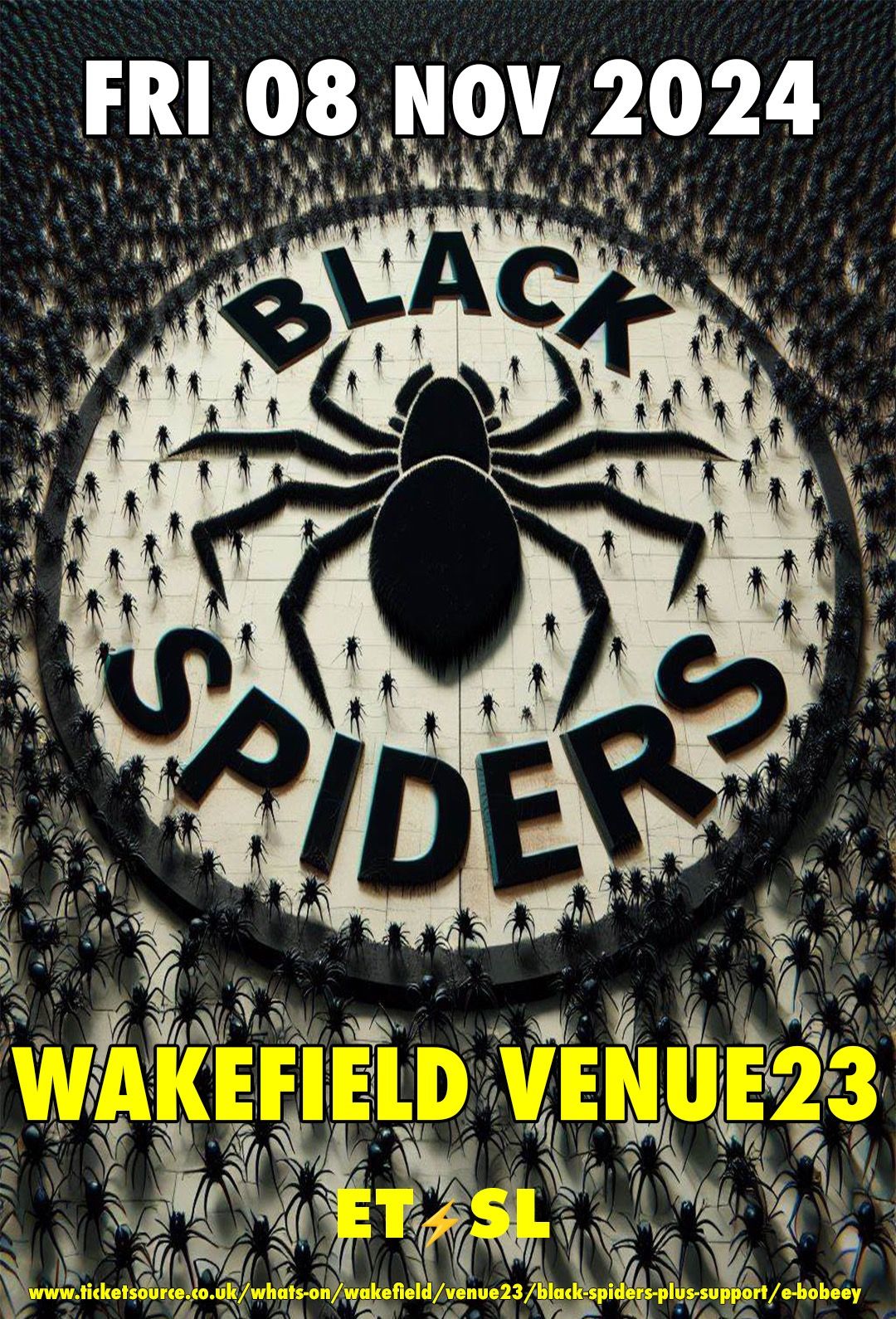 Black Spiders | Wakefield | Venue23