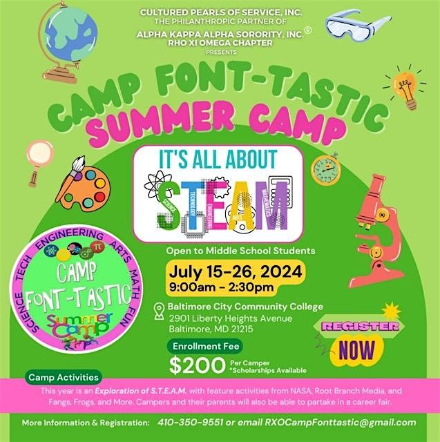 Camp Fontastic Steam Camp
