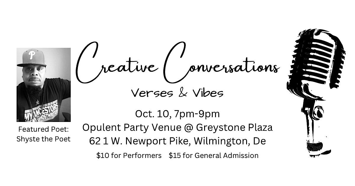 Creative Conversations ~ Verses & Vibes