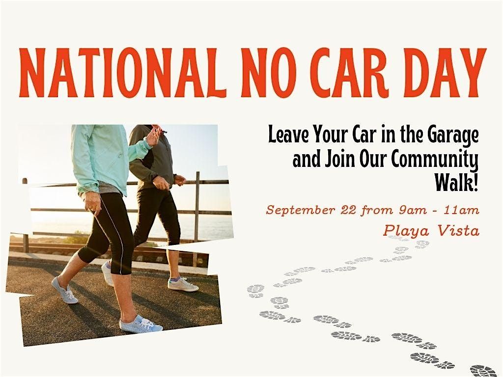 National No Car Day Walk