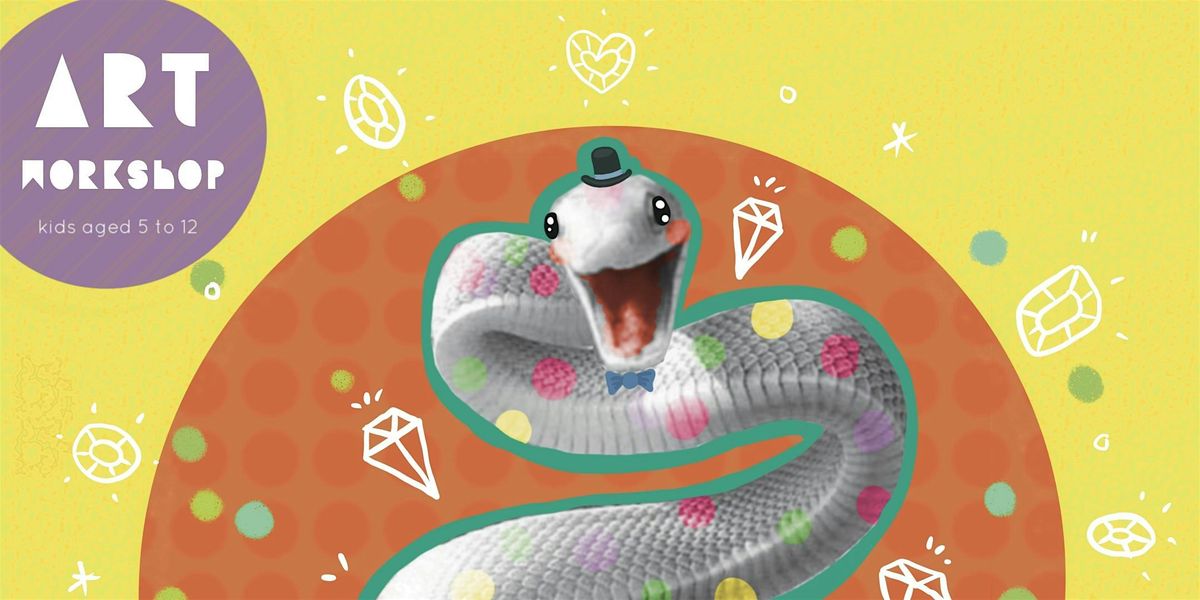 Gemstone Snakes -  Kids Art Workshop