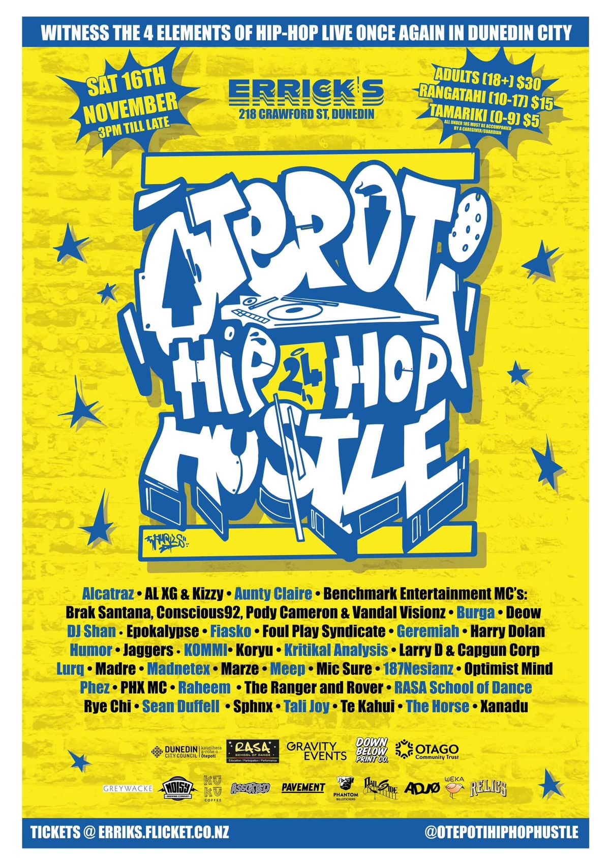 \u014ctepoti Hip-Hop Hustle Festival 2024