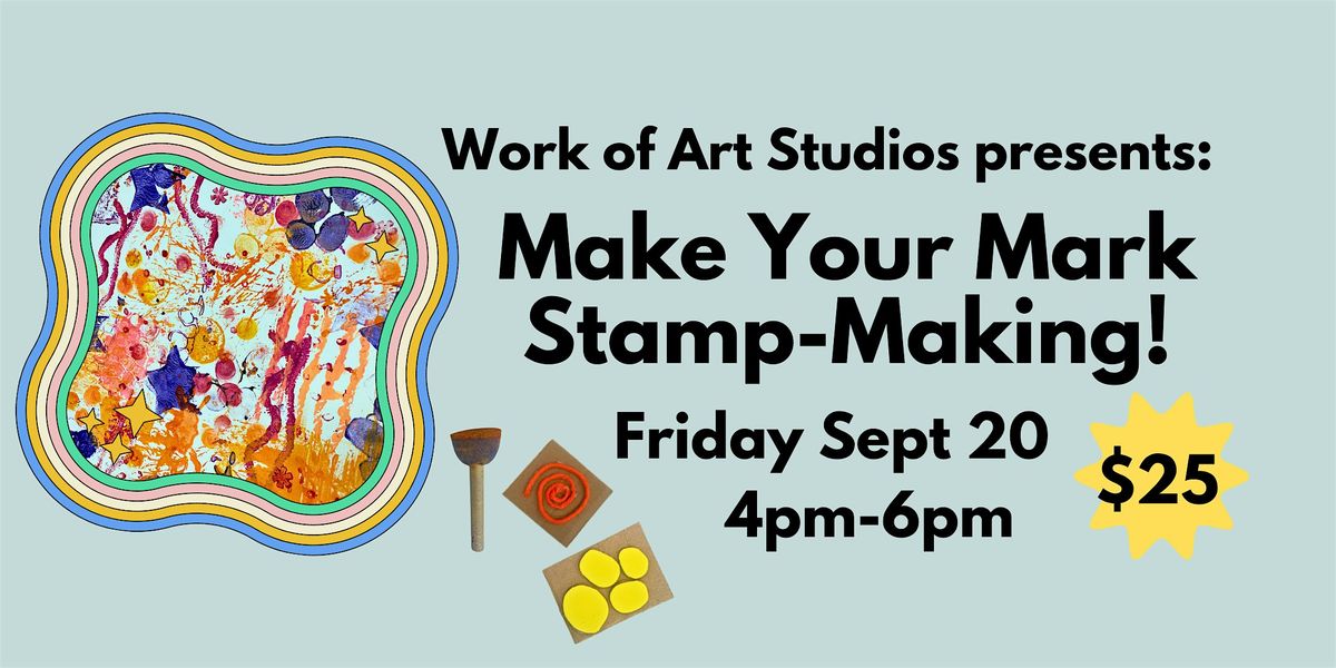 Make your Mark Stamp-making Workshop