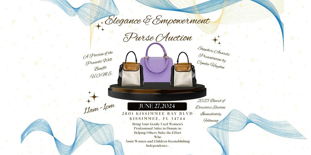 Elegance and Empowerment Purse Auction