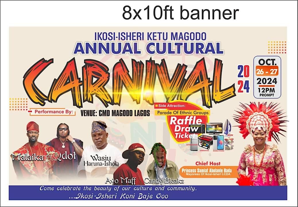 Ikosi-Isheri LCDA 2024 Annual Cultural Carnival.