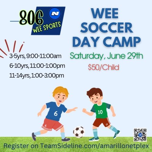 Wee Soccer Day Camp
