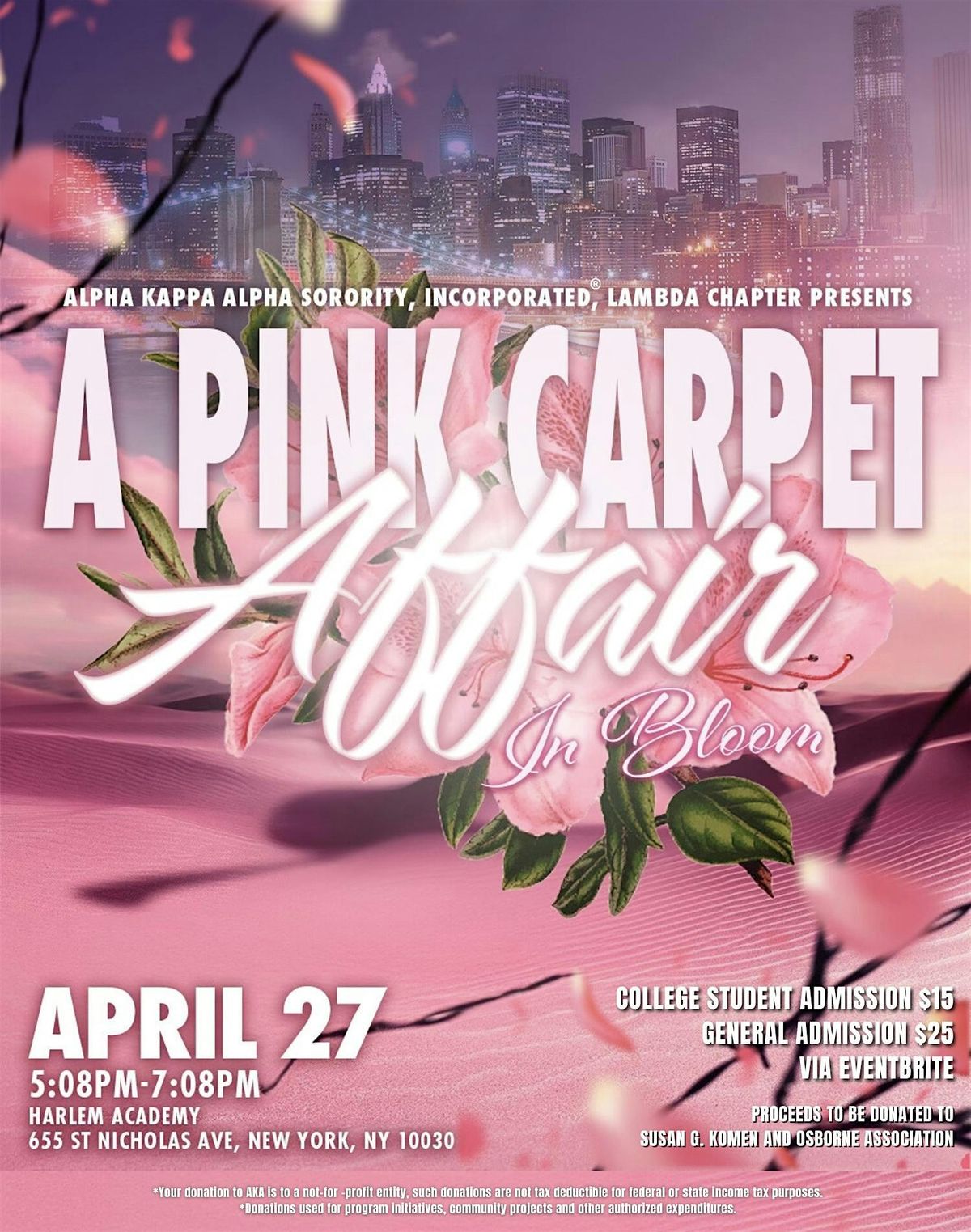 A Pink Carpet Affair: In Bloom