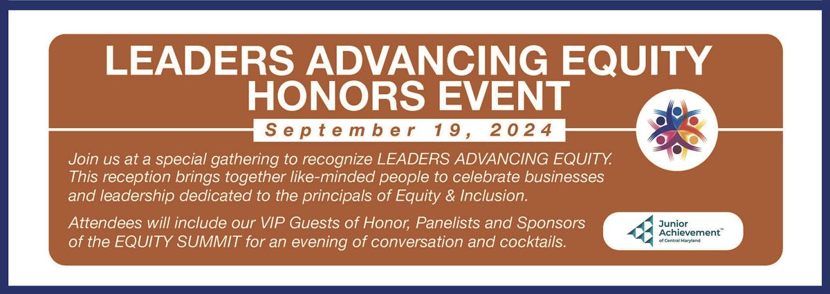 Leaders Advancing Equity Honors