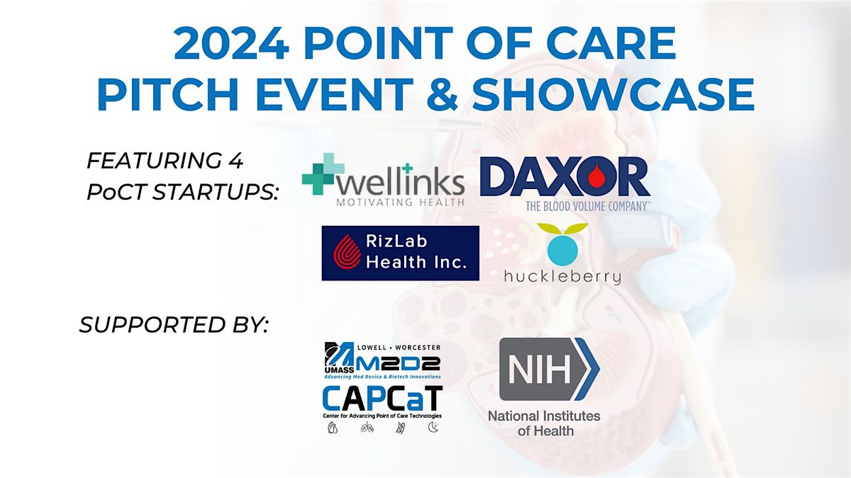 Point of Care Showcase & Pitch Event