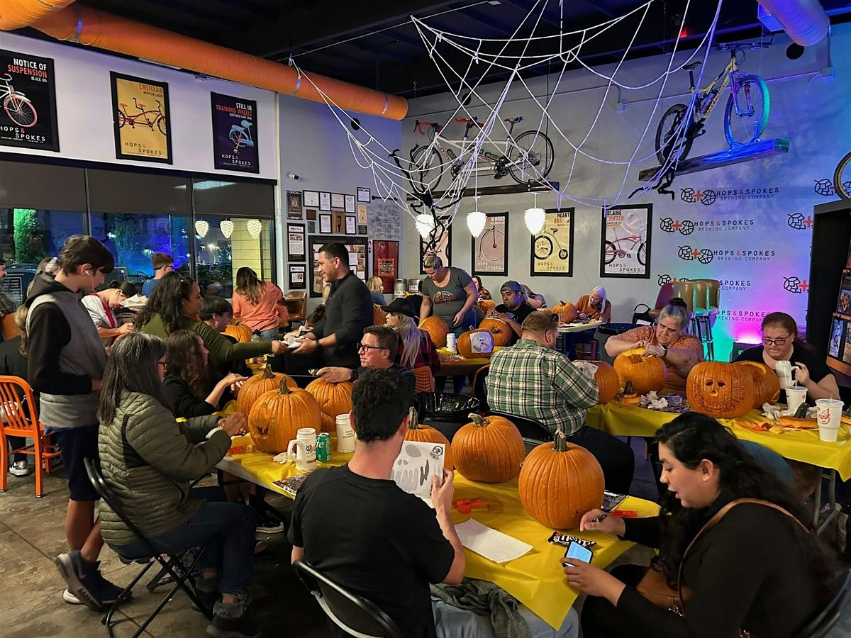 Pumpkin Carving Party at Hops & Spokes Brewing Co