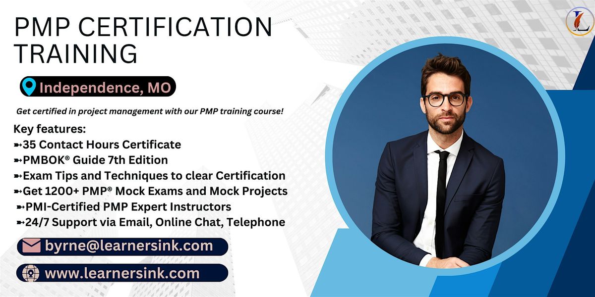 PMP Classroom Certification Bootcamp In Independence, MO