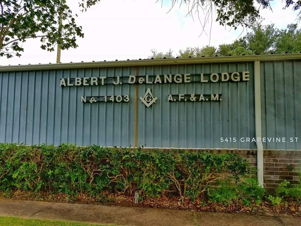 Albert J. DeLange Lodge No. 1403 Open House