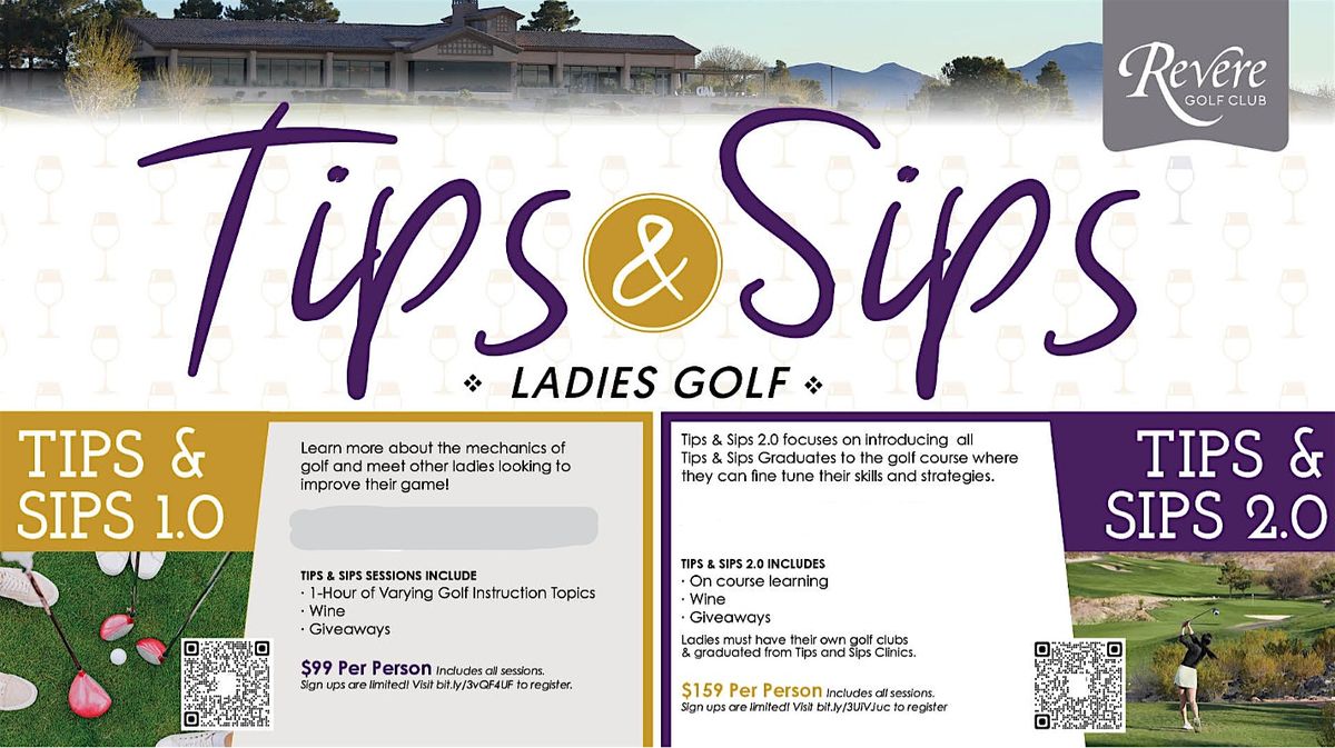 Tips and Sips 2.0 - Fridays \u2013 4:30PM-6PM